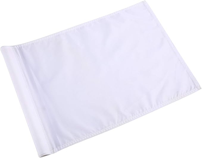 Green Golf Training Flag, Nylon Putting Green Target, Indoor/Outdoor Backyard Garden Portable, 19.7" x 13.4"