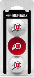 Team Golf NCAA Regulation Size Golf Balls, 3 Pack, Full Color Durable Team Imprint