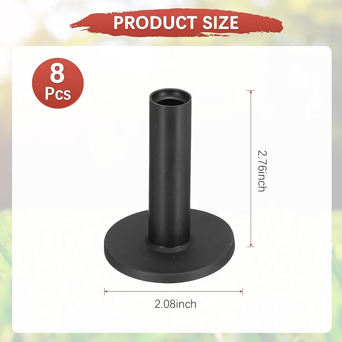 Rubber Golf Tees - Flexible Stable Ball Holder Use for Home & Outdoor & Indoor Tall Training Driving Range - [] Hitting Mats