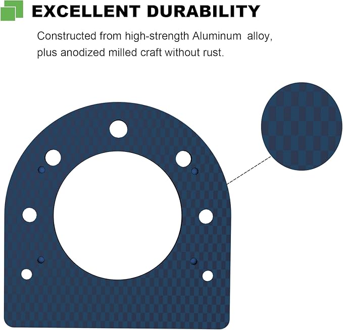 MAZEL Golf Putting Cup Hole Accuracy Trainer - Anodized Milled Aluminum Alloy Putting Training Aid for Indoor Outdoor Practice, with Carry Bag