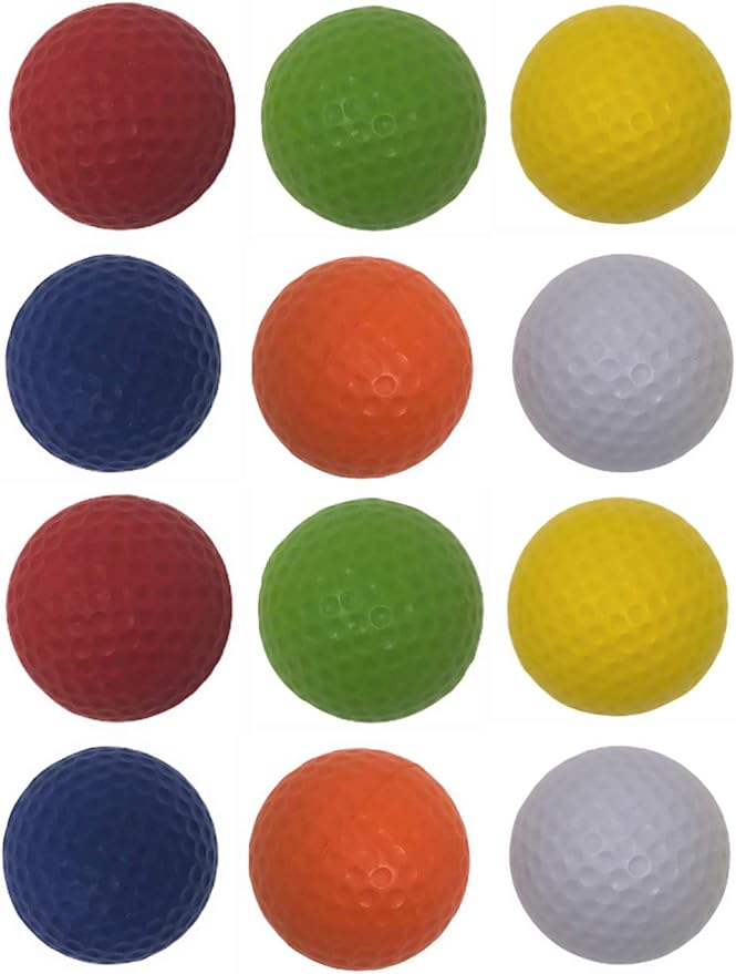 Pandy's Toy Box Foam Practice Golf Balls - Colored Soft Golf Balls
