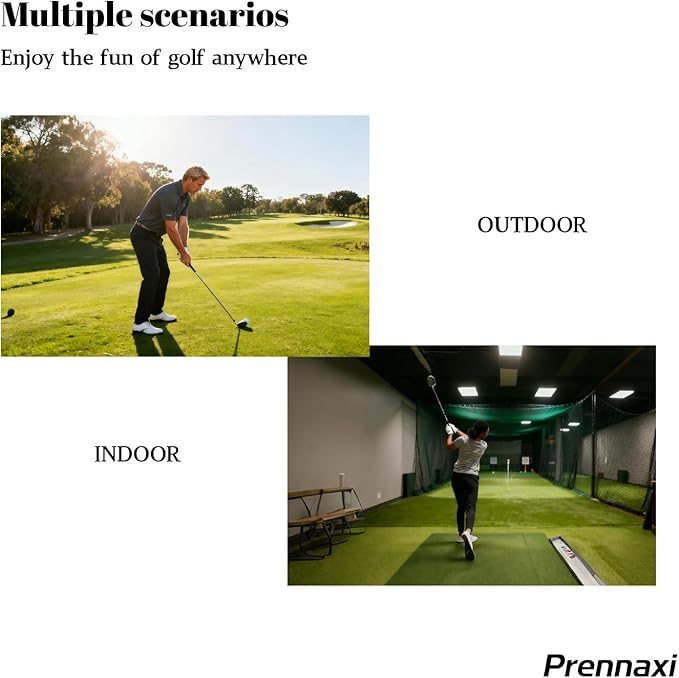 Golf Grip Corrector Trainer, Full-Wrap Hand Placement for Proper Grip and Straighter Shots - Fits All Standard Clubs, Soft Anti-Slip Rubber,Lightweight, Portable Practice Tool