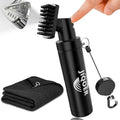 Golf Club Cleaner Brush with 360° All-Angle Spray Design (5.3oz) and Microfiber Waffle Towel (16x16in), Leakproof Club Cleaning Kit with Retractable Clip – Must-Have Golf Accessories for Men & Women
