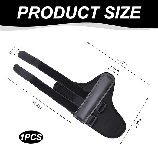 panthra Golf Wrist Training Aid, Golf Wrist Brace, Firm Fit, Hand Gesture Practice Tool Wrist Correction, Suitable for Beginners to Train Grip and Swing Training Aids (Black)