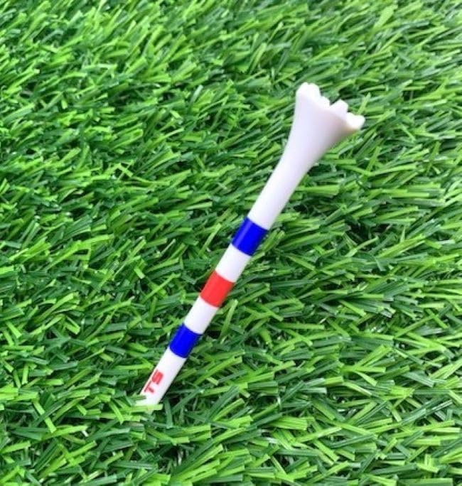 TRUESTRIKE Premium USA Golf Tees – 100-Pack Durable 3¼" / 2¾" Plastic Tees – Made in USA – Perfect Holiday Golf Gift