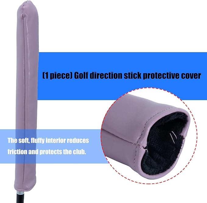 Golf Alignment Rod Cover Case Holder Simple Rods Holder Cases Golfs Club Protector Alignment Stick Headcover Enduring Protective Headcover Protector Accessories