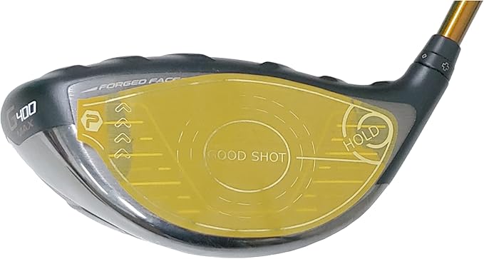 Good Shot Film | Golf Impact Tape | Reusable Driver Face Sticker | Sweet Spot Accuracy Diagnosis | Self-Teaching Consistency Analysis | 8 Pcs per Pack