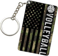 Keychain - Rectangular Acrylic Keychain Daily Key Ring Car Key Fob Holder 2X3 Inch