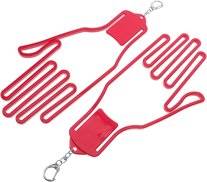 2pcs Golf Glove Holder Rack Durable Glove Stretcher Display Stand for Quick Drying Shape Preservation Lightweight Portable Accessory for Golf Lovers