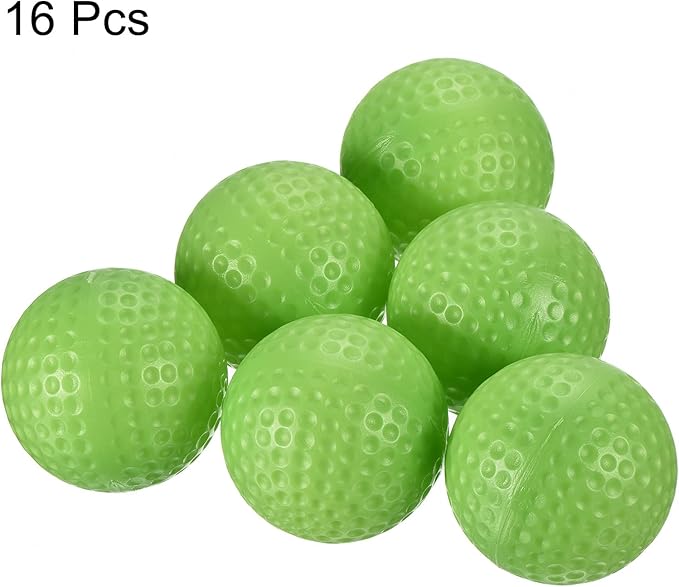 PATIKIL Golf Practice Balls, Hollow Flight Training for Indoor Swing Practice