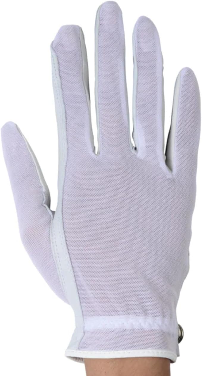 Solar Tan Women’s Golf Glove – UV Filter Fabric with SPF 10 Protection for Even Tan – Breathable, Lightweight & Stylish for Lady Golfers