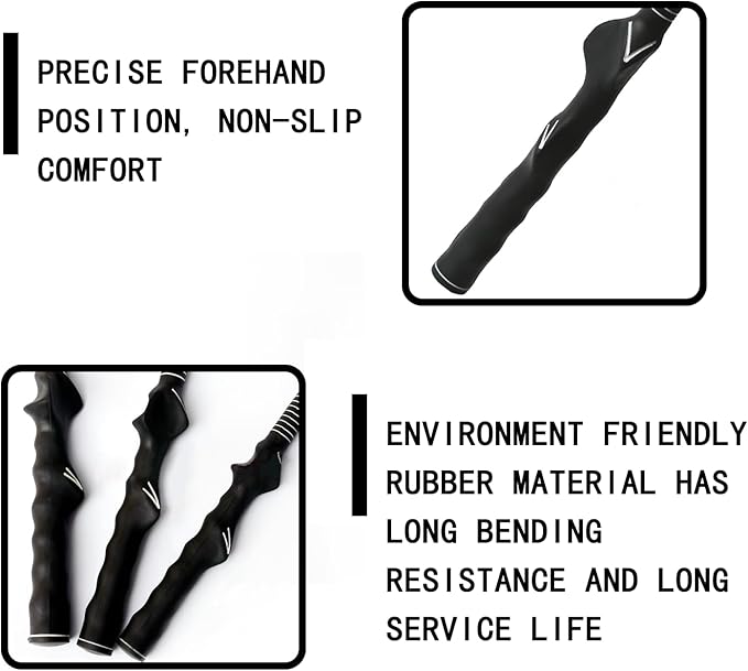 2Pcs Golf Swing Training Grip , Left -Hand Aid Golf Train Accessories,Help beginners, women and children better grasp the correct Grip Posture