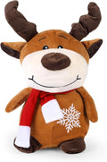 Christmas Golf Club Covers, Fun Plush Headcovers with Soft Protection for Fairway Wood Clubs, Festive Golf Gift for Men and Women