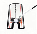 Golf Putting Mirror - Alignment Training Aid with Laser-Engraved Lines for Eye, Ball & Putter Alignment, Portable Putting Practice Tool for Indoor/Outdoor Use | Fit for All Golfers