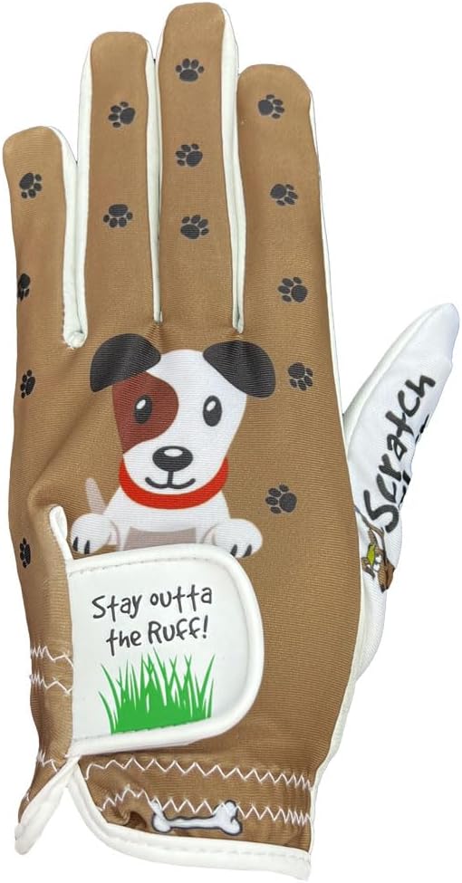 Giggle Golf Women's Golf Glove - Adjustable Strap, Left Hand Gloves for Women