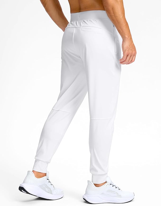 G Gradual Men's Golf Joggers Pants with Zipper Pockets Stretch Sweatpants Slim Fit Track Pants Joggers for Men Work Running