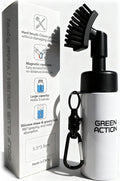 Golf Club Brush with Magnetic Clip & Water Sprayer - 5oz Capacity, Stiff Bristles for Deep Cleaning, Silicone Hose & Gravity Ball for Easy Use on Course