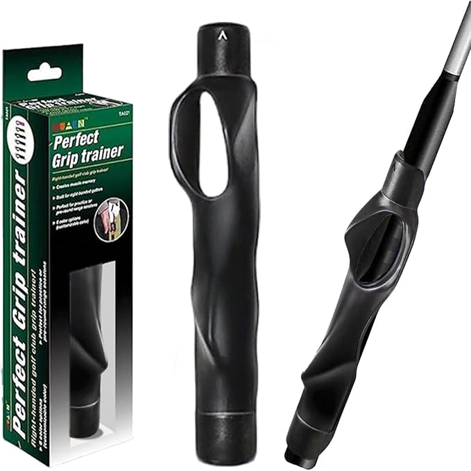 Golf Grip Trainer, Golf Club Grips, Golf Training Aid, Grip Trainer Golf to Help Train Correct Hand Position