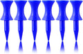 FINGER TEN Plastic Golf Castle Tees Step Down Unbreakable Mixed or Same Height Value 100 Count, 2 3/4, 2 1/4, 2, 1 3/4, 1 1/2 Inch Length Colorful for Practice
