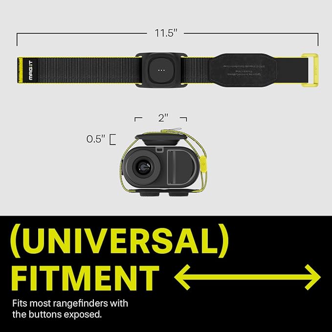 Spigen MAG-iT Magnetic Golf Rangefinder Strap Designed for AirTag/TagMe Tracker and GPS for Golf Cart