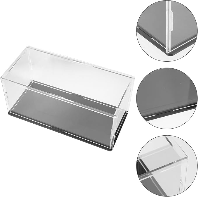 Golf Ball Display Case Acrylic Dustproof Holder Decorative Golf Ball Accessory for Household Memorabilia Storage