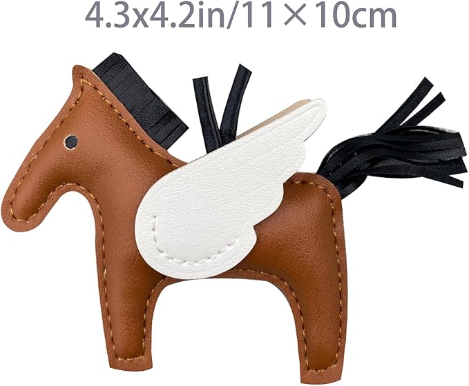Bag Charms for Handbag Purse Keychain Charms Accessory Horse Gifts