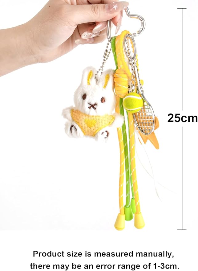 Georgie Porgy Bag Charms Keychains Handbag Accessories for Women Purse Backpack Sports Bag Pendant Cute Unique Gift for Girls