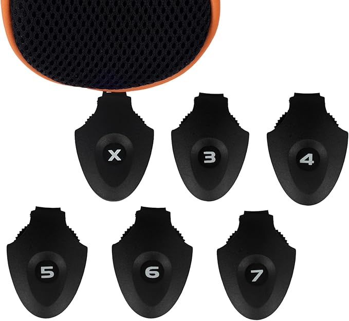Andux 4 Pack Long Neck Golf Hybrid Club Head Covers Dial No. Tag CTMT-01