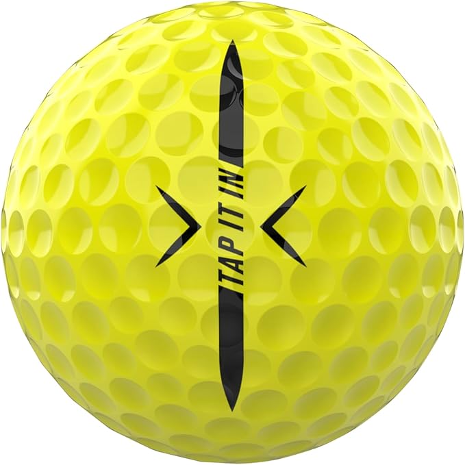 P*ss Missile Distance Golf Balls - 4-Piece Design, Surlyn Cover, High Compression Core - Lower Spin, Better Trajectory for Longer, Straighter Shots