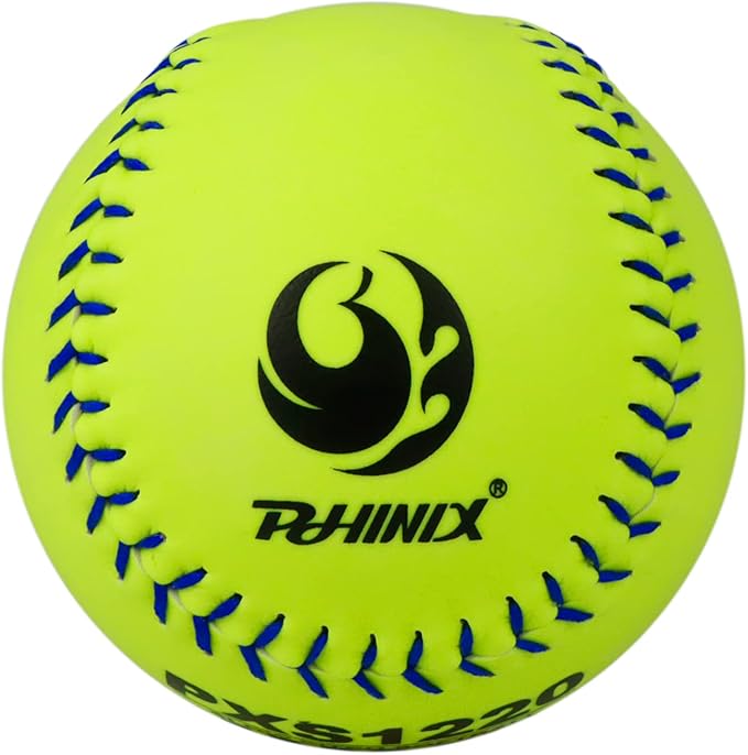 PHINIX Softball Official Size and Weight for Practice Recommended for Training