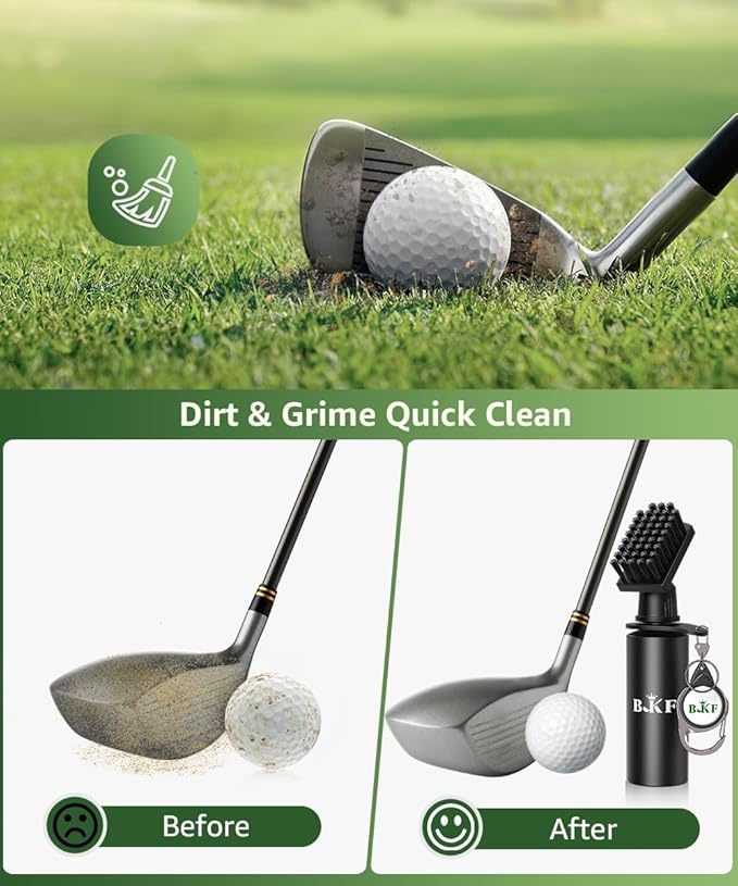 Golf Club Cleaner Brush Golf Water Brush 4oz Water Washer Scrub Cool Golf Gadget Golf Items Essentials Golf Accessories Unique Golf Gifts for Men