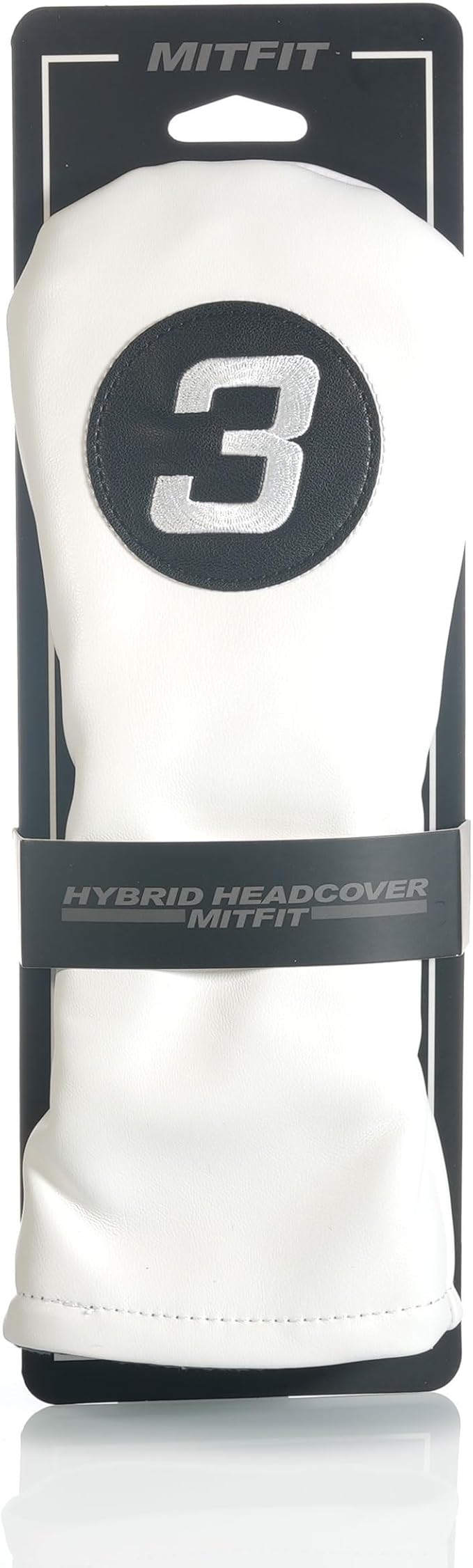 Single Headcover, Easy Slip-On Easy-Off Golf Club Head Cover, Fleece Lined Interior, Water Resistant and Durable Shell, Individual Retail Pack