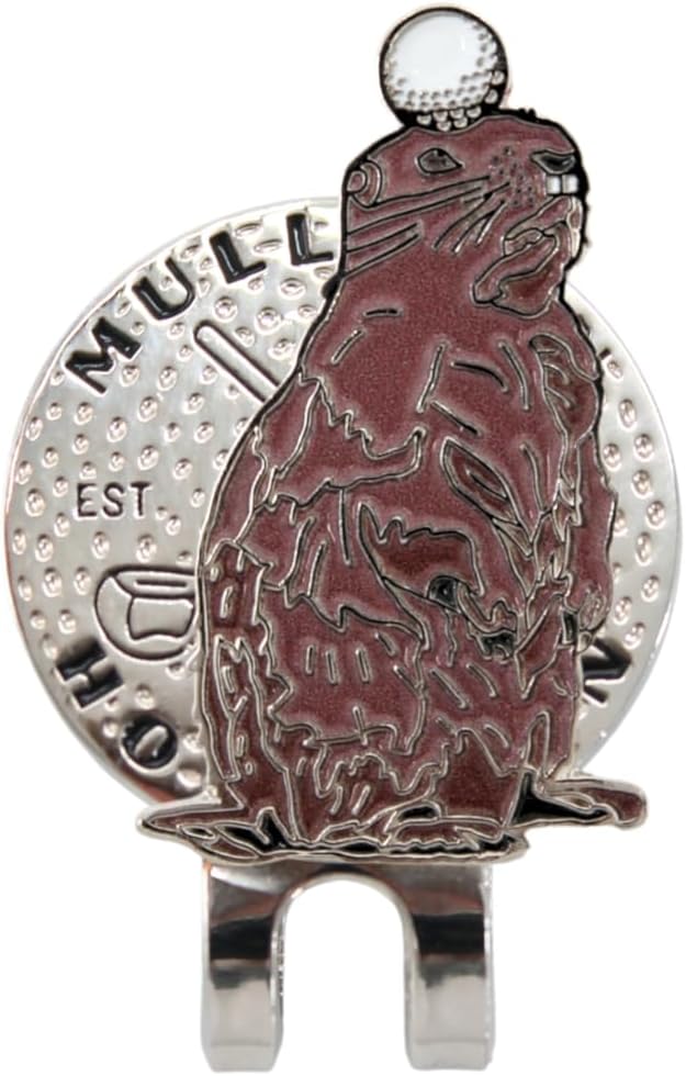Funny Golf Ball Marker + Premium Magnetic Hat Clip | Unique Gift for Men & Women Golfers | Hilarious Golf Accessory for Any Golfer | NEW Designs!