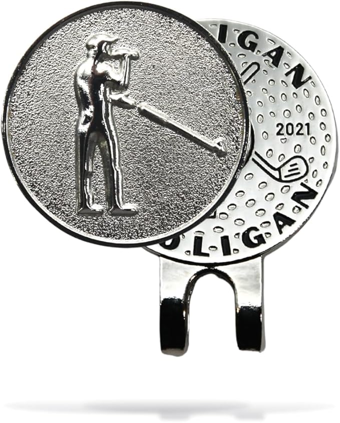 Funny Golf Ball Marker + Premium Magnetic Hat Clip | Unique Gift for Men & Women Golfers | Hilarious Golf Accessory for Any Golfer | NEW Designs!