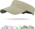 Sun Visor Hat Breathable Visors Sport Golf Visor Adjustable Velcro Sun Cap UV Performance Hats for Women Men