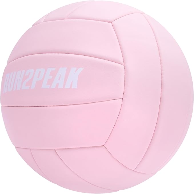 Soft Touch Volleyball Ball Gifts for Teen Girls Kids Youth Team Beginners Durable Volleyballs for Outdoor Indoor Beach Pool Water Play Official Size 5 Training Practice Volley Ball