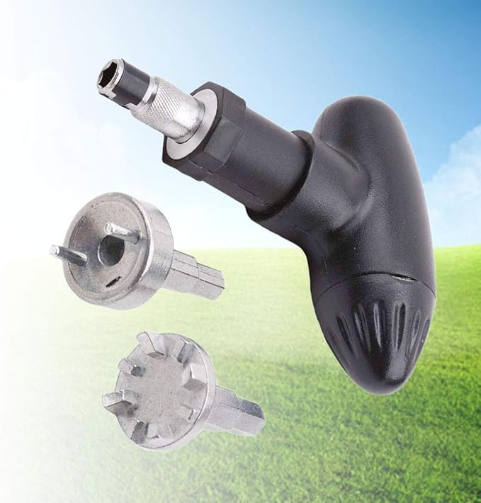 Golf Spike Wrench Remover Tool Plastic Handle Golf Shoe Cleats Ratchet Key