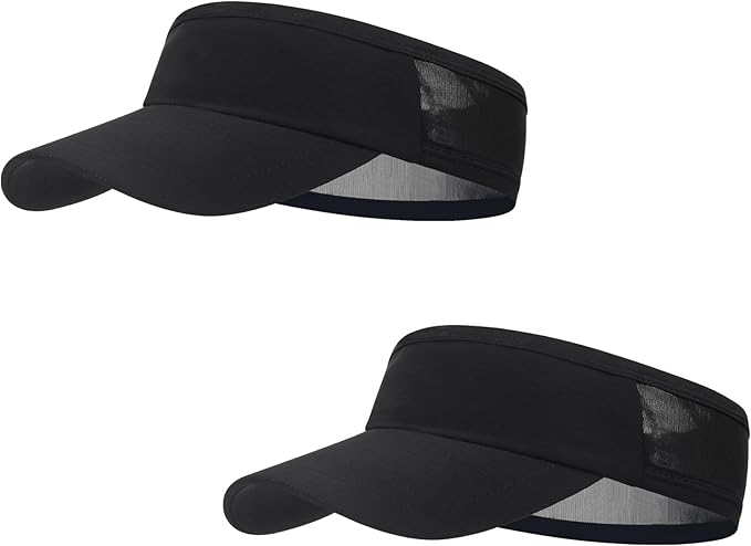 HH HOFNEN Sports Sun Visor Cooling Lightweight Stretchy Packable Running Golf Visor Hat for Men Women