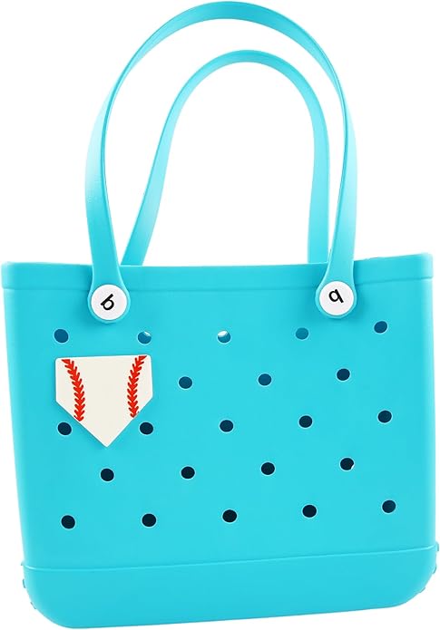 Acrylic Decoration Accessory for Bogg Bag and Simply Southern Tote,Insert Bag Charm for Beach Handbag Tote Bag