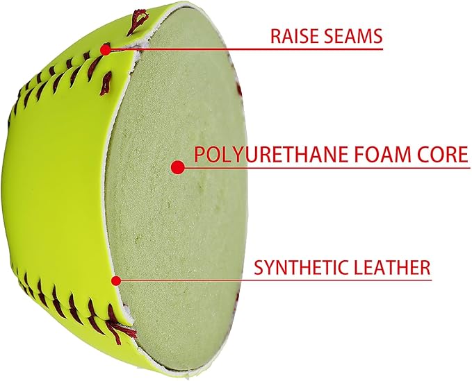 PHINIX Safety Softball for Training and Recreational Play 11" & 12" Options