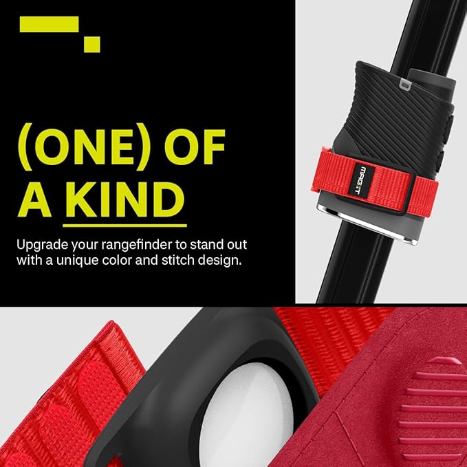 Spigen MAG-iT Magnetic Golf Rangefinder Strap Designed for AirTag/TagMe Tracker and GPS for Golf Cart
