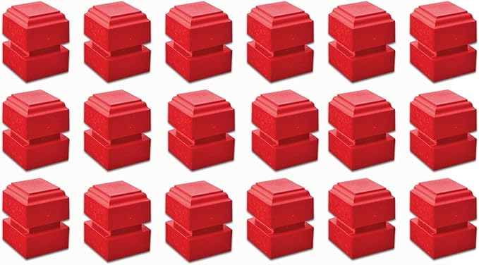 GTM101018 Recycled Plastic Capital Tee Markers, Set of 18