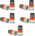 10 Pcs Golf Ferrules,Golfing Club Ferrules Colorful Golfing Iron Ferrules Fit 0.35Inch Tapered Steel Shafts