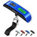 Luggage Scale, 110lb Luggage Weight Scale with 4 Unit Switching Functions&LED Display, Luggage Scale Travel Digital for Weighing Luggage, Backpacks, Packages and Markets(Blue)