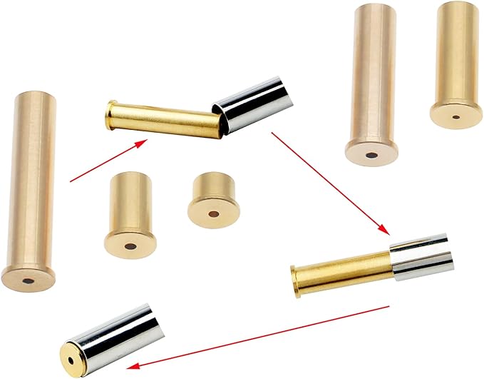 FDXGYH 5pcs Golf Club Weight Head Golf 0.335'' Brass Tip Plug Weights Fit Iron and Steel Shafts