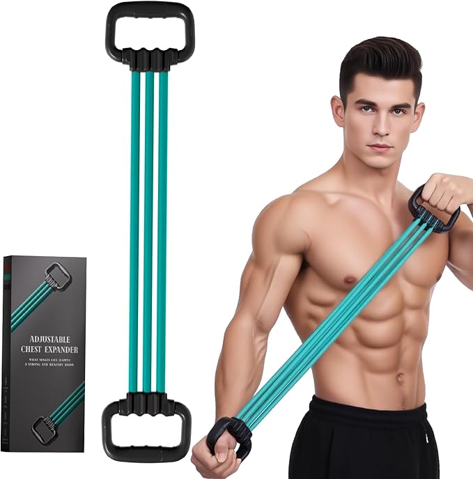 Resistance Bands with Handles, Single Resistance Bands, Exercise Bands with Comfortable Handles, Resistance Training, Physical Therapy, Home Workouts, Fitness, Pilates
