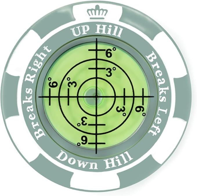 SlopeMaster ProGreen Reader - Golf Ball Marker with High Precision Green Reading Aid Golf Accessories for Men Women