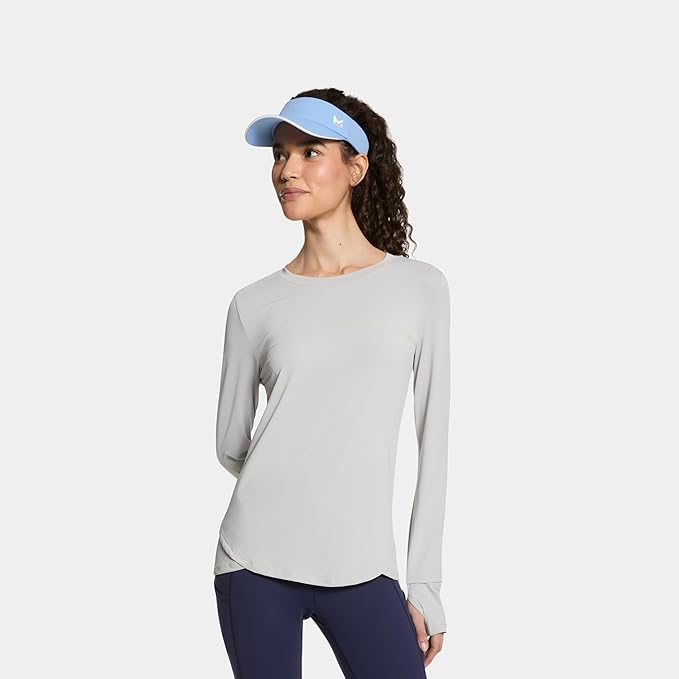 MISSION Structured Cooling Visor - Unisex One Size Cap for Tennis, Golf & Running - Lightweight & Durable