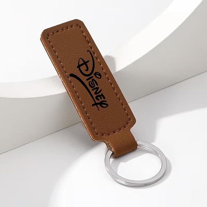 10Pack Personalized Leather Keychain Bulk, Custom Handmade Leather Key Chain Ring for Men/Women/Company Events