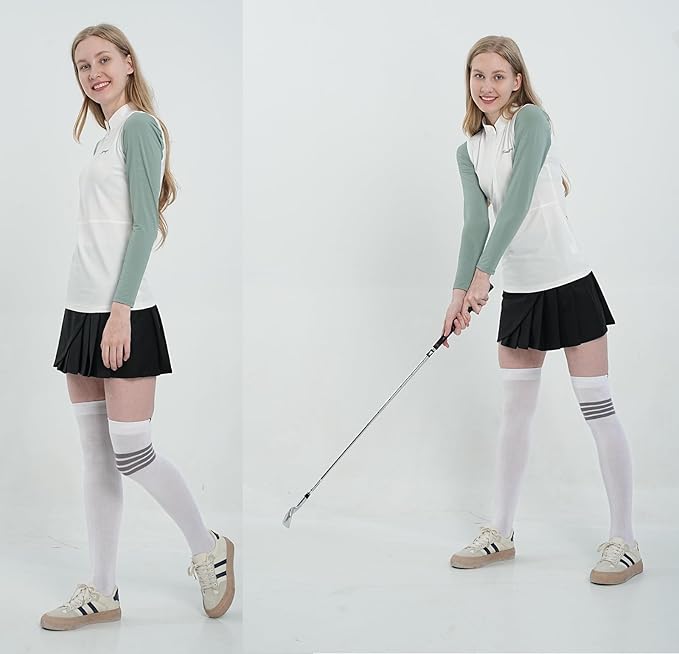 Women's Golf Sleeves Cooling Shawl for Riding,Golfing,Driving Outdoor Sports Arm Sleeves